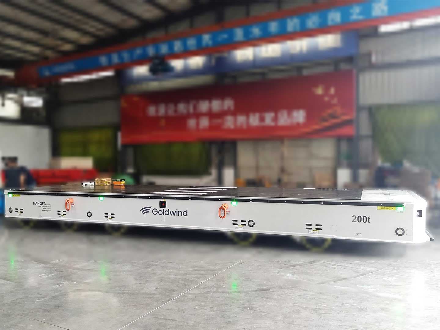 200t remote-controlled heavy-duty transport vehicle applied to the transportation of wind turbine en-1