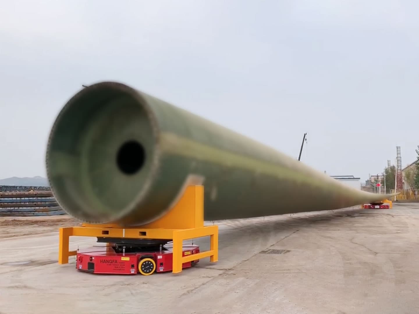 Application of 60t Wind Turbine Blade Transfer Vehicle in the Transfer of Wind Turbine Blades-0