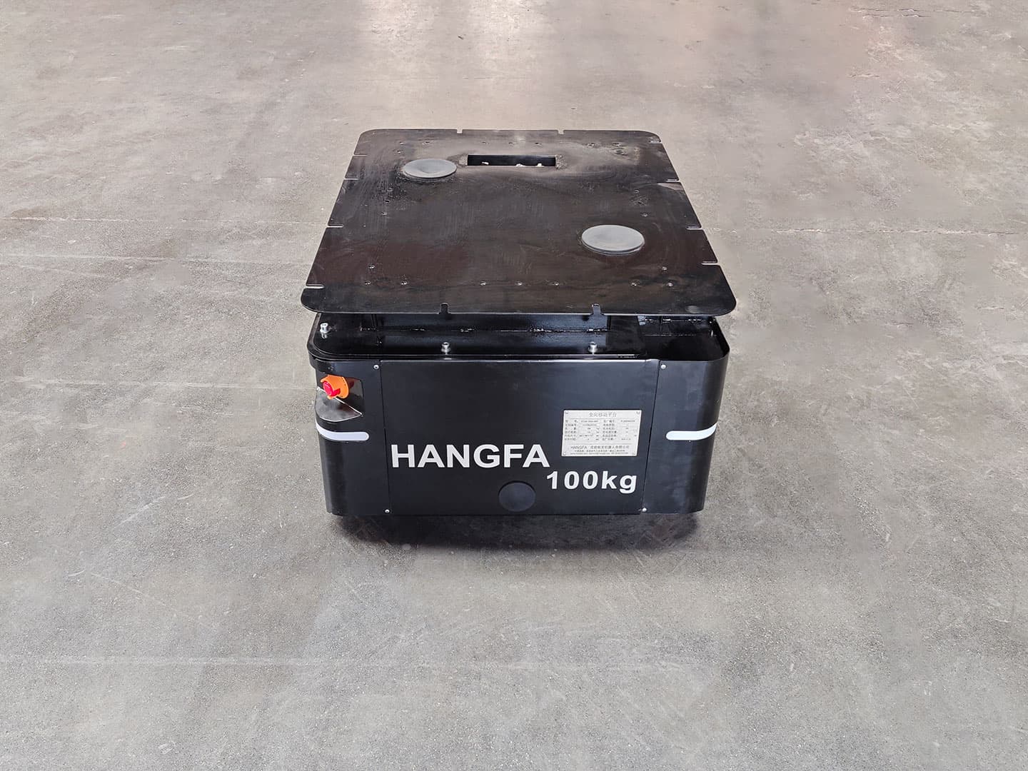 100kg全向运输车应用于搭载设备运输-1