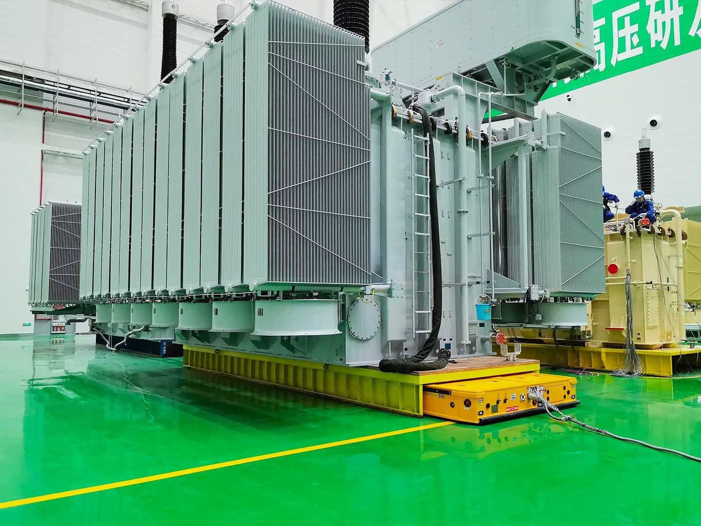 Application of 300-ton Heavy-Duty Transport Vehicle for Transformer Transfer-0