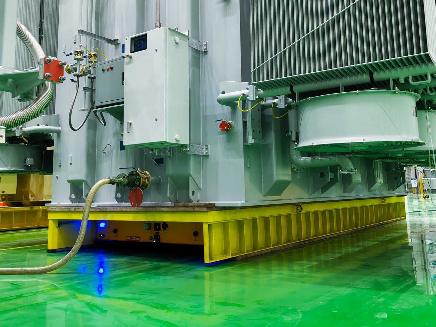 Application of 300-ton Heavy-Duty Transport Vehicle for Transformer Transfer-3