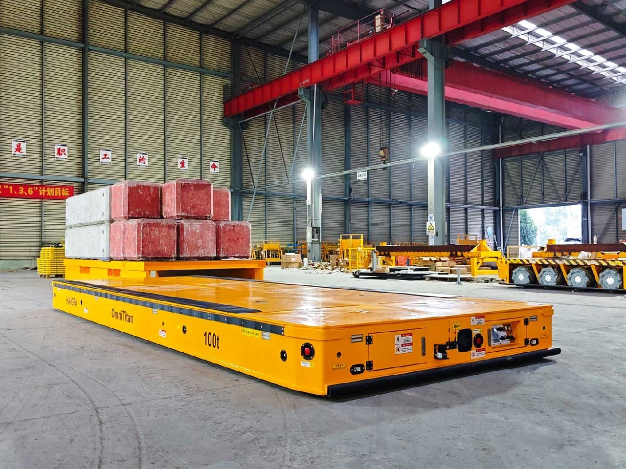 Application of 100t Heavy-Duty Transport Vehicle for Large Component Handling-0
