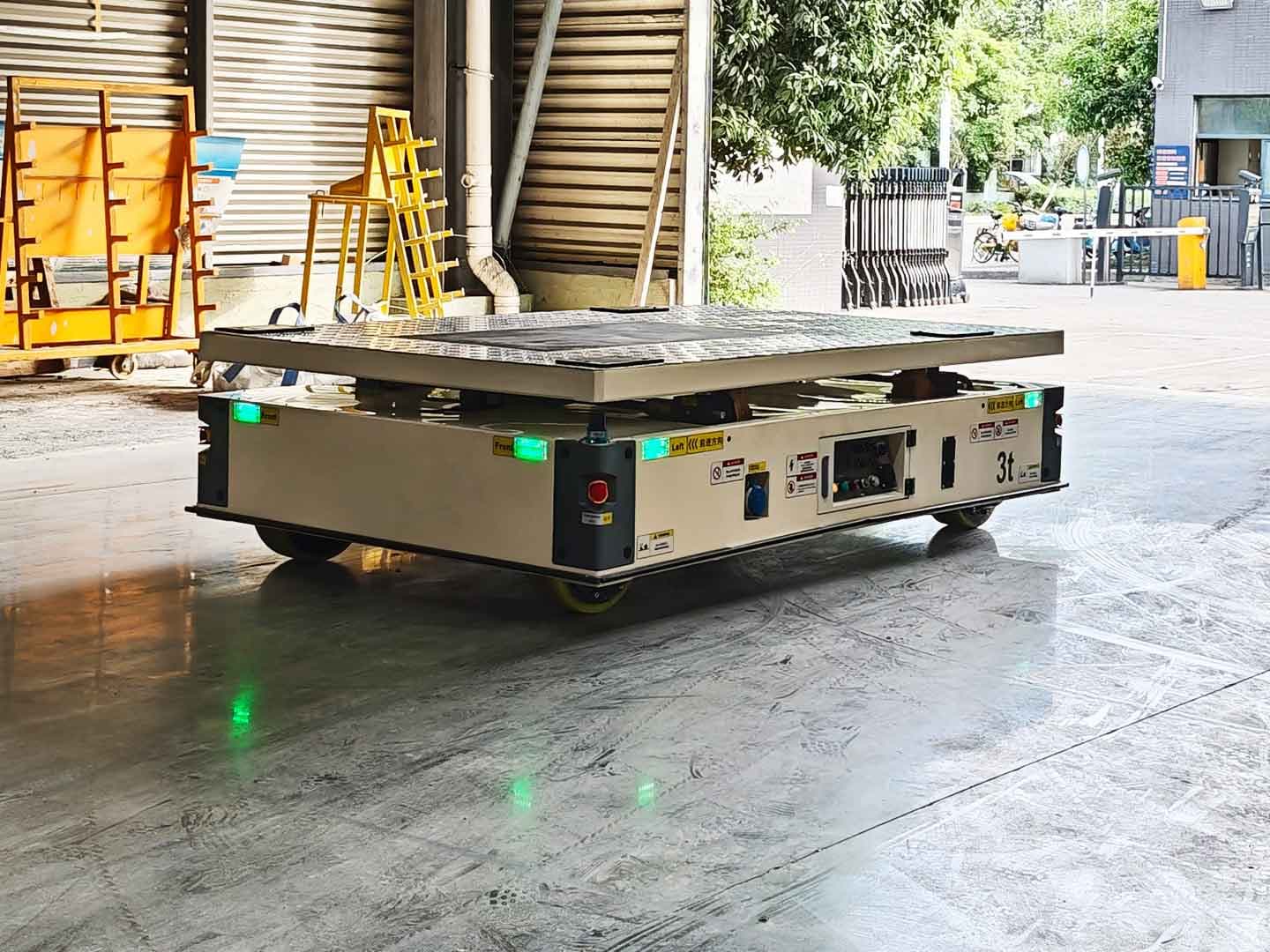 Application of 3t AGV in Component Transportation-2