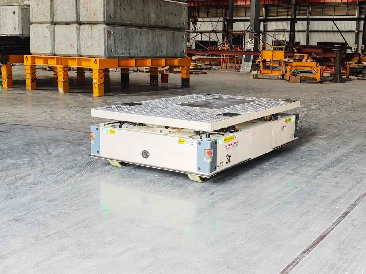 Application of 3t AGV in Component Transportation-0