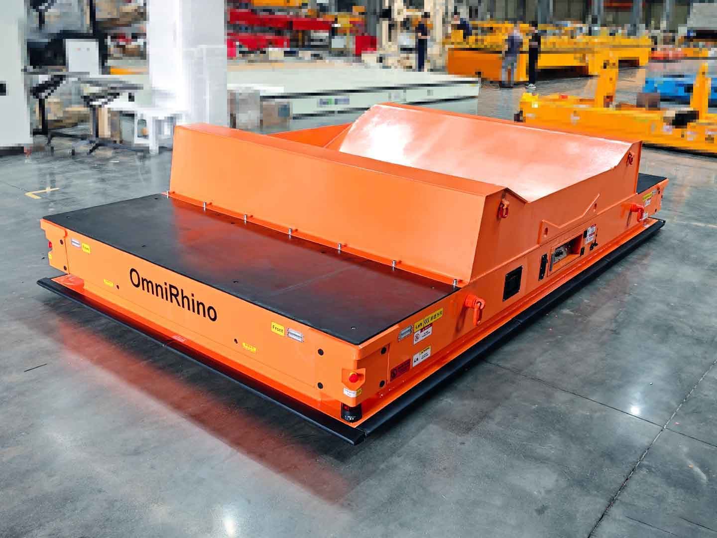20t Carrier-type AGV for Transporting Cable Reels-1