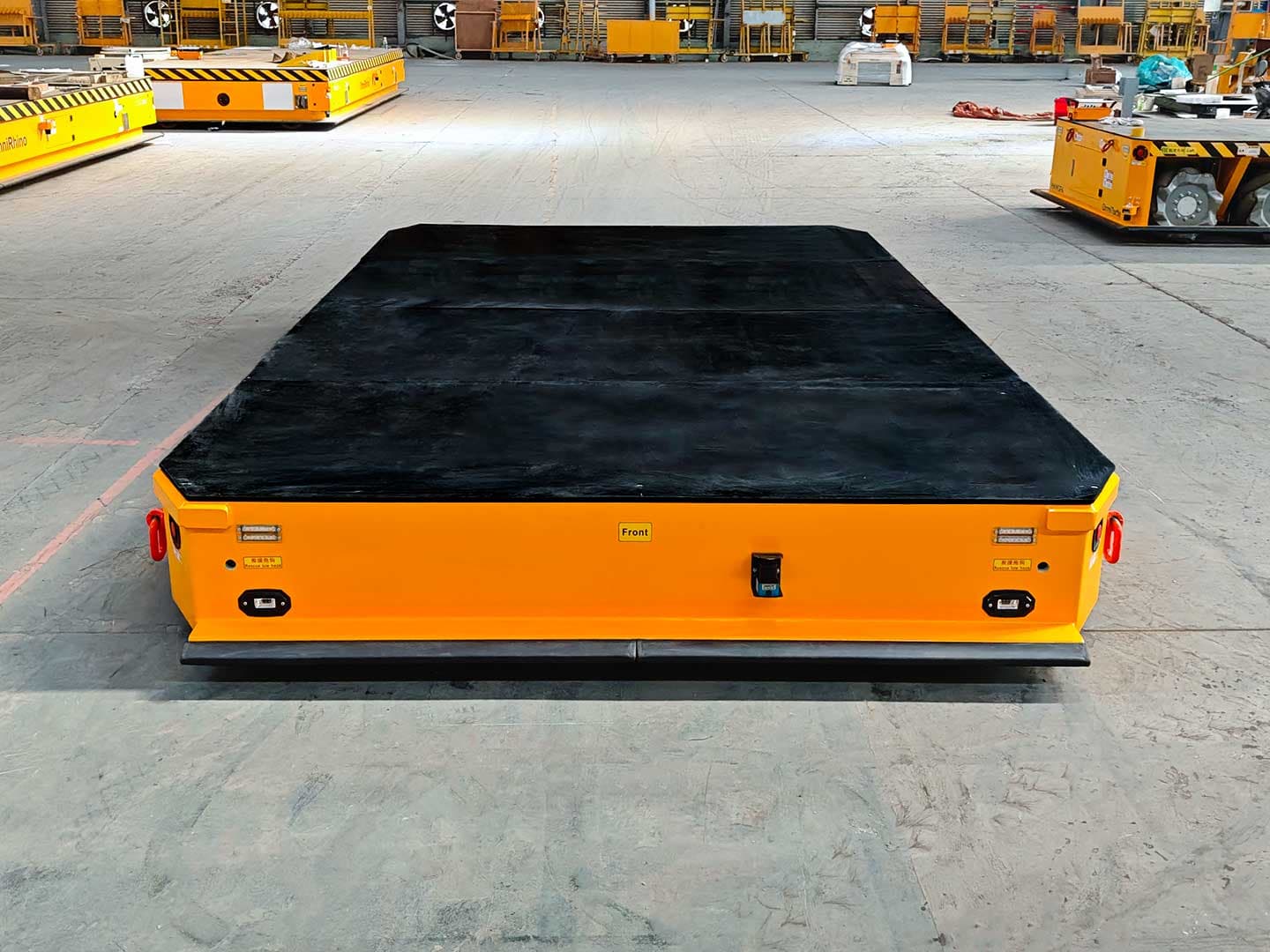 Application of 50-Ton Wheeled Transport Vehicle for Workpiece Handling-1