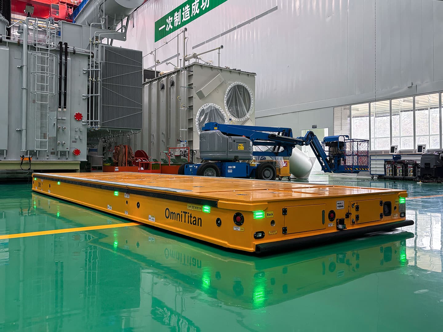 Application of 300t Wheeled Transport Vehicle for Transformer Transfer-2