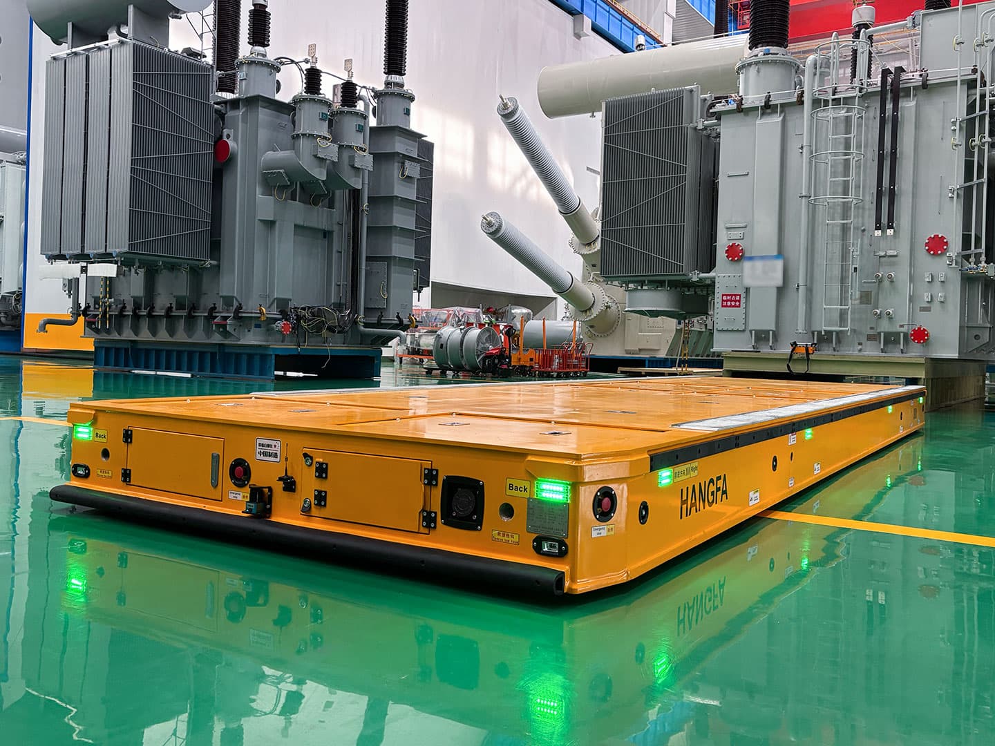 Application of 300t Wheeled Transport Vehicle for Transformer Transfer-3