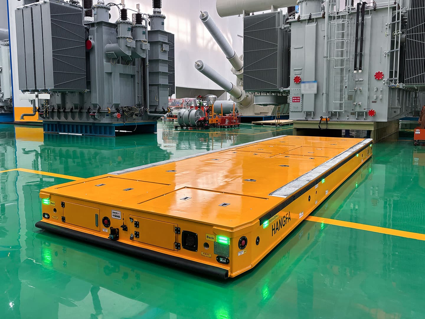 Application of 300t Wheeled Transport Vehicle for Transformer Transfer-4
