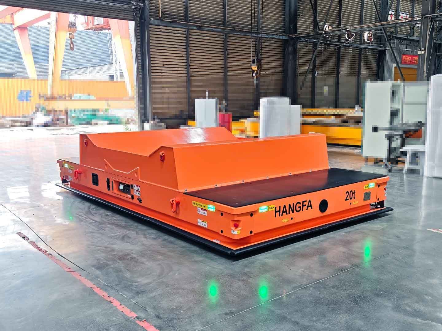 20t Carrier-type AGV for Transporting Cable Reels-2