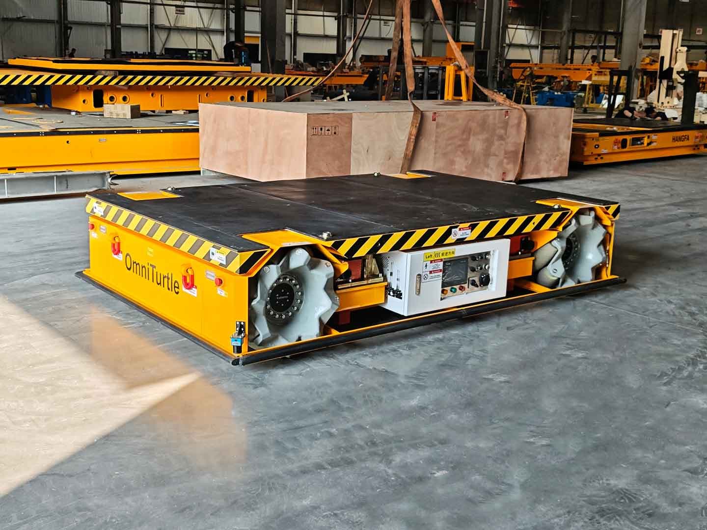 8-ton Omnidirectional AGV for Component Transfer-2