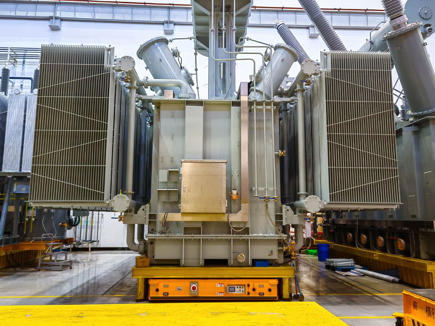 Application of 400t Wheeled Transport Vehicle for Transformer Transfer-1