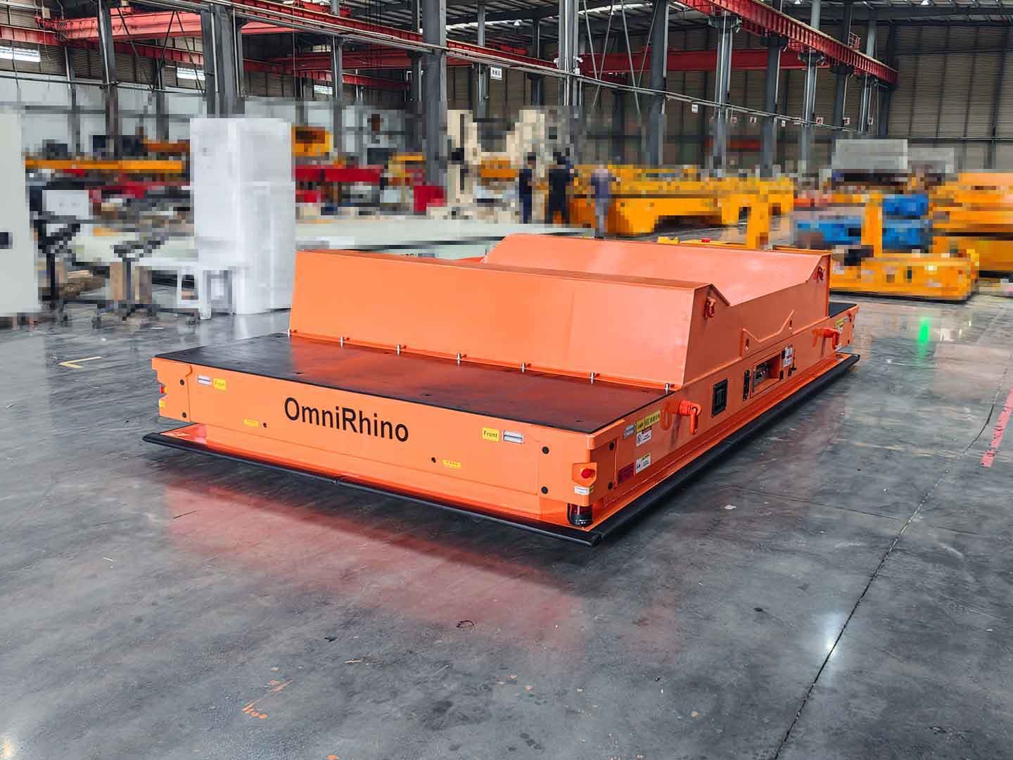20t Carrier-type AGV for Transporting Cable Reels-3