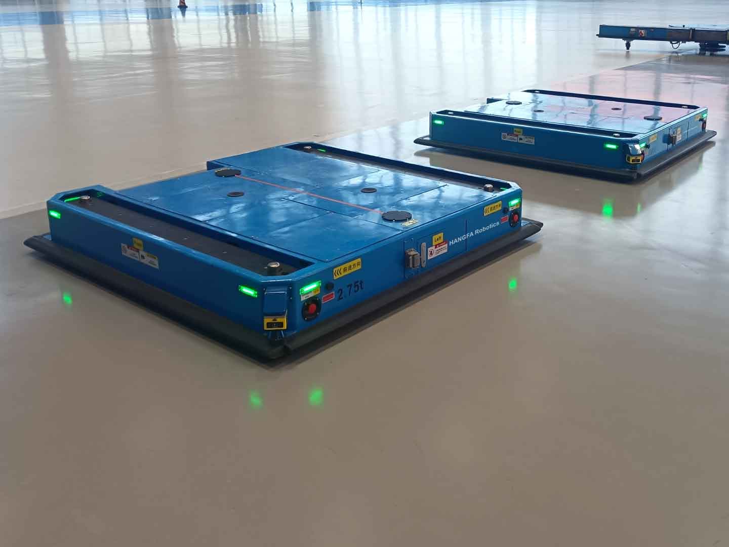 2.75t Submersible AGV Applied to Component Transportation-2