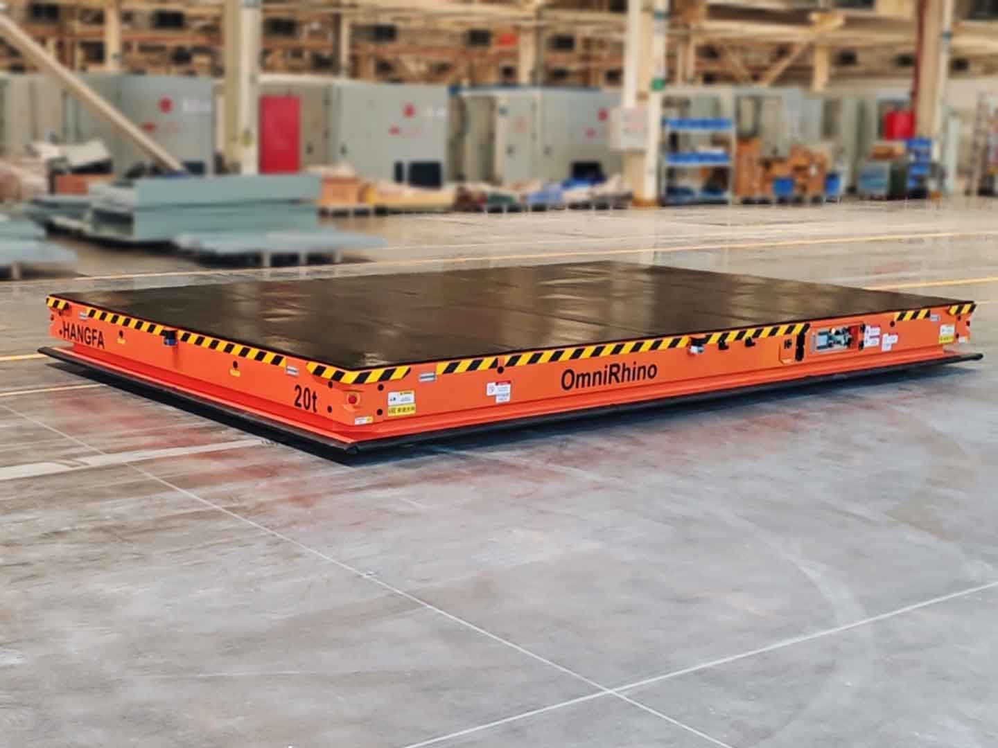 Application of 20t Omnidirectional AGV in Large Component Transport-1