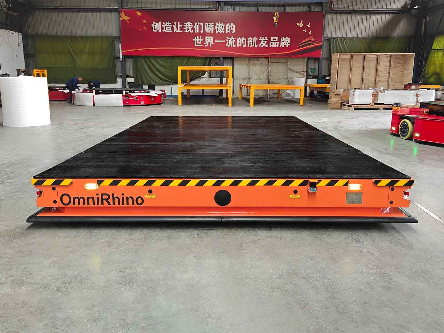 Application of 20t Omnidirectional AGV in Large Component Transport-2