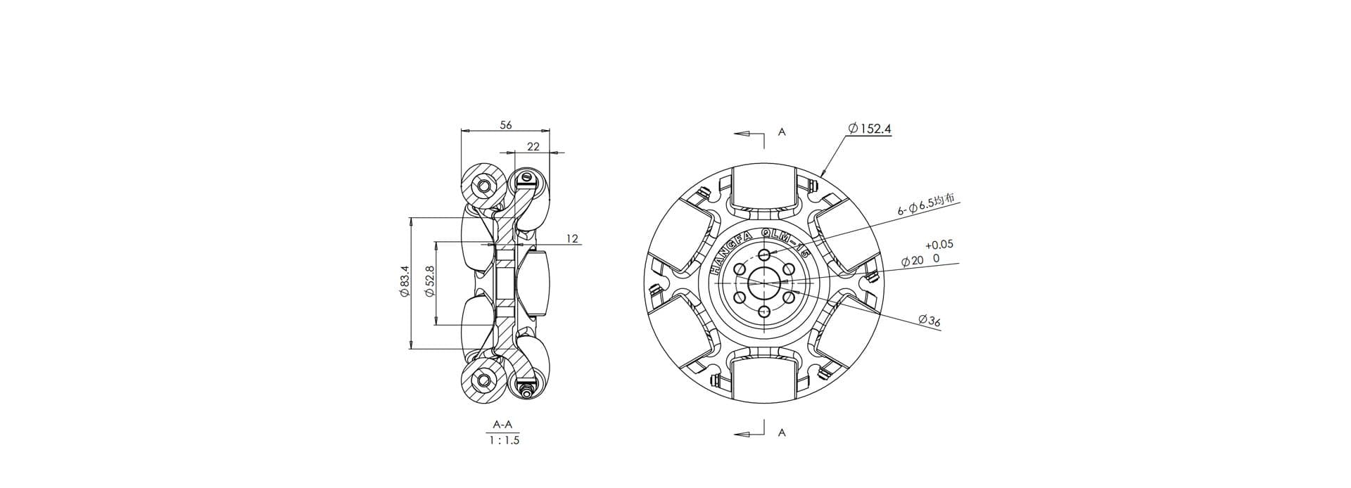QLM-15Exterior Dimension