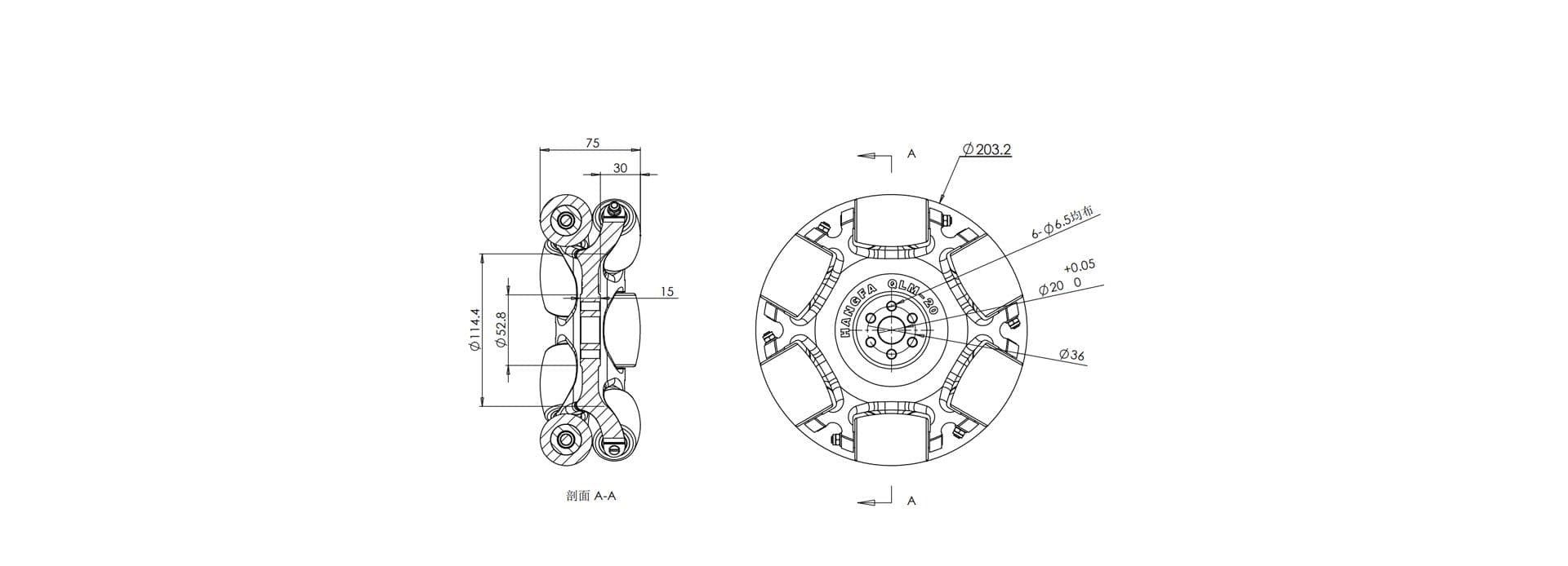 QLM-20Exterior Dimension