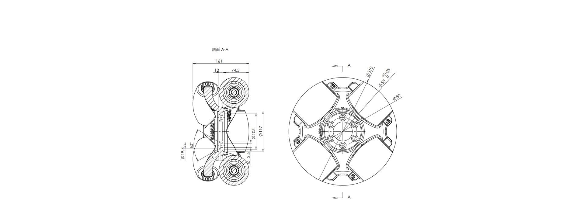 QLM-31Exterior Dimension