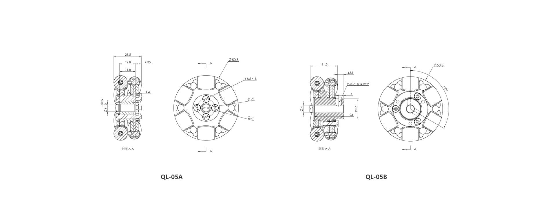 QL-05Exterior Dimension