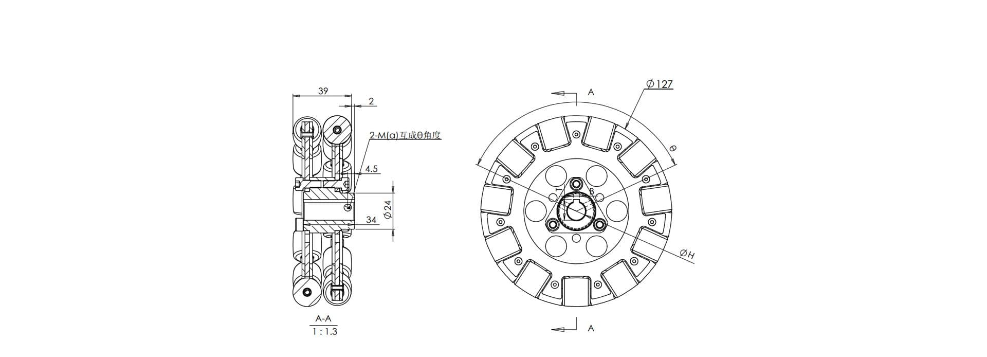 QL-13Exterior Dimension