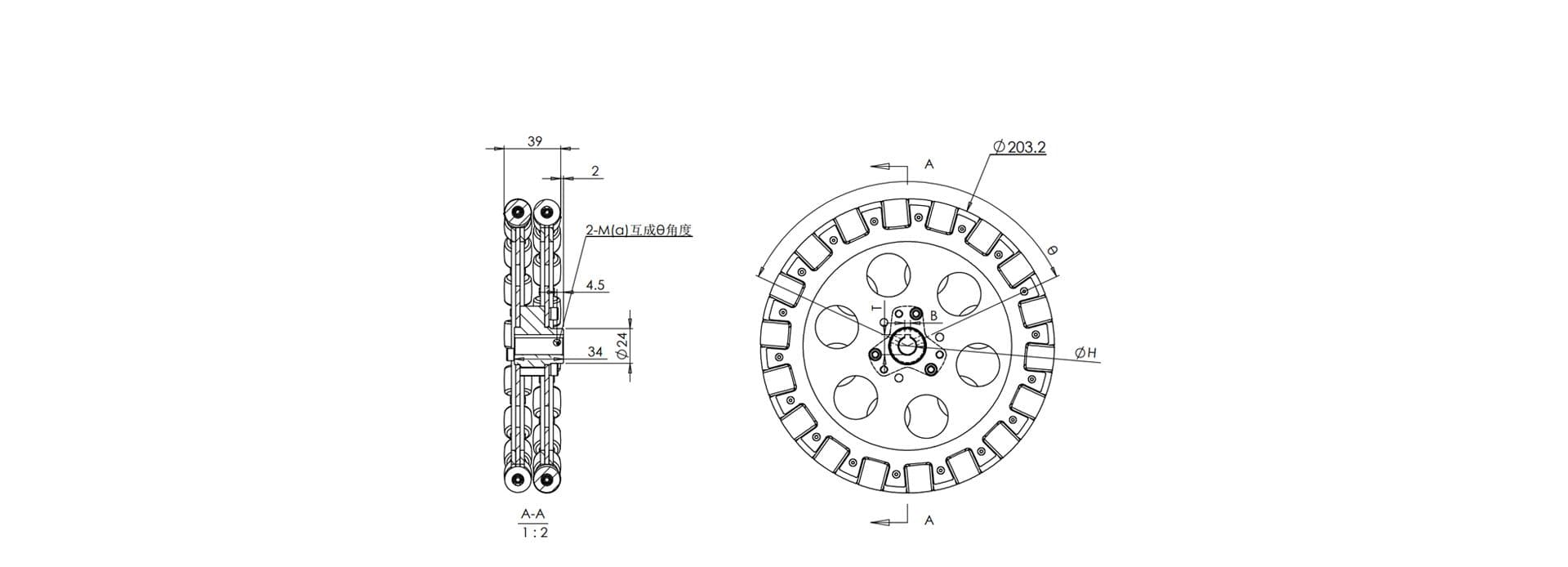 QL-20Exterior Dimension