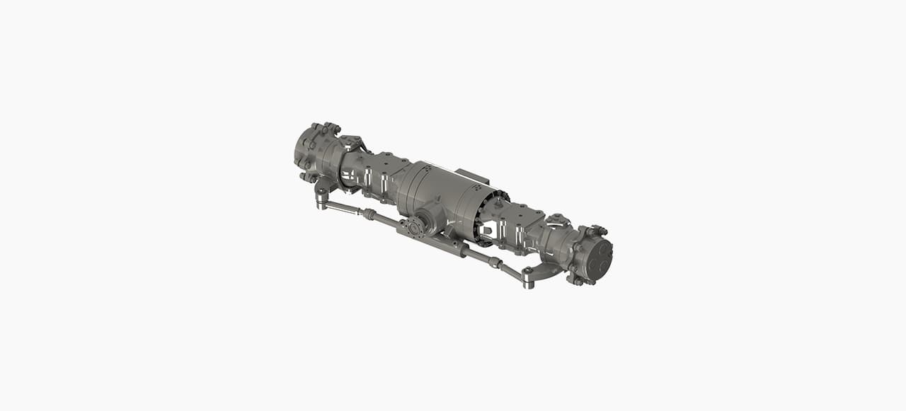 Axle / running gear