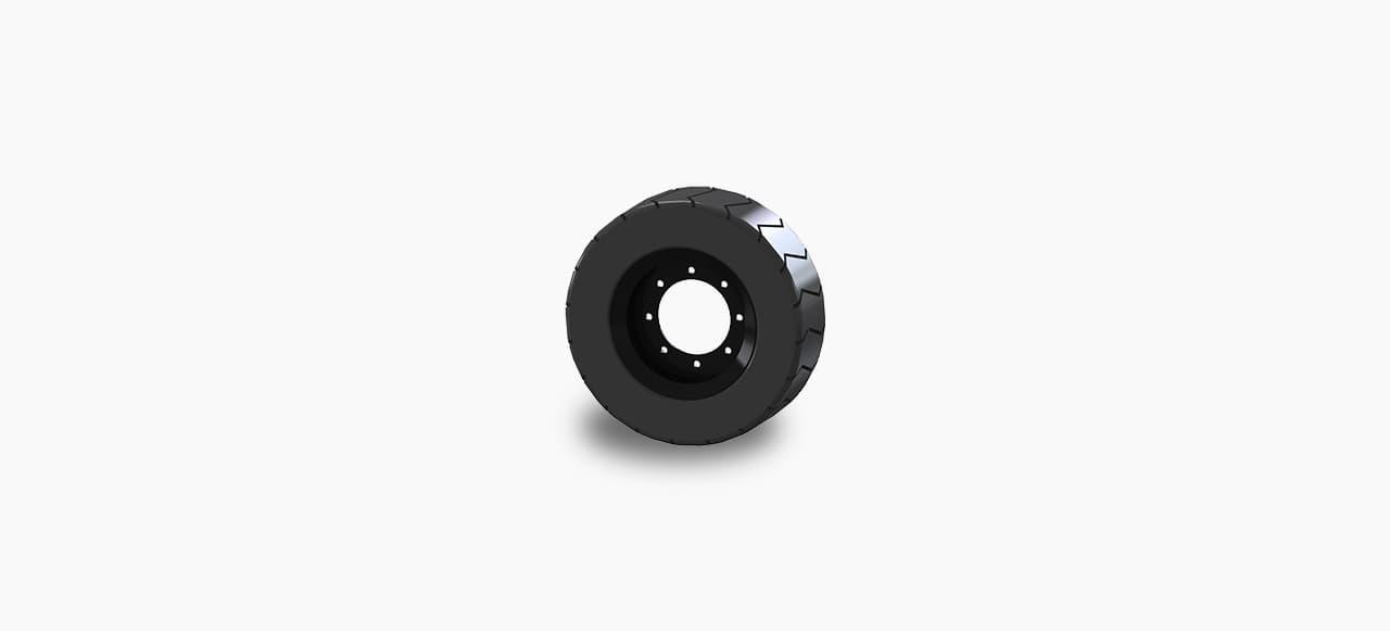 Rubber tires