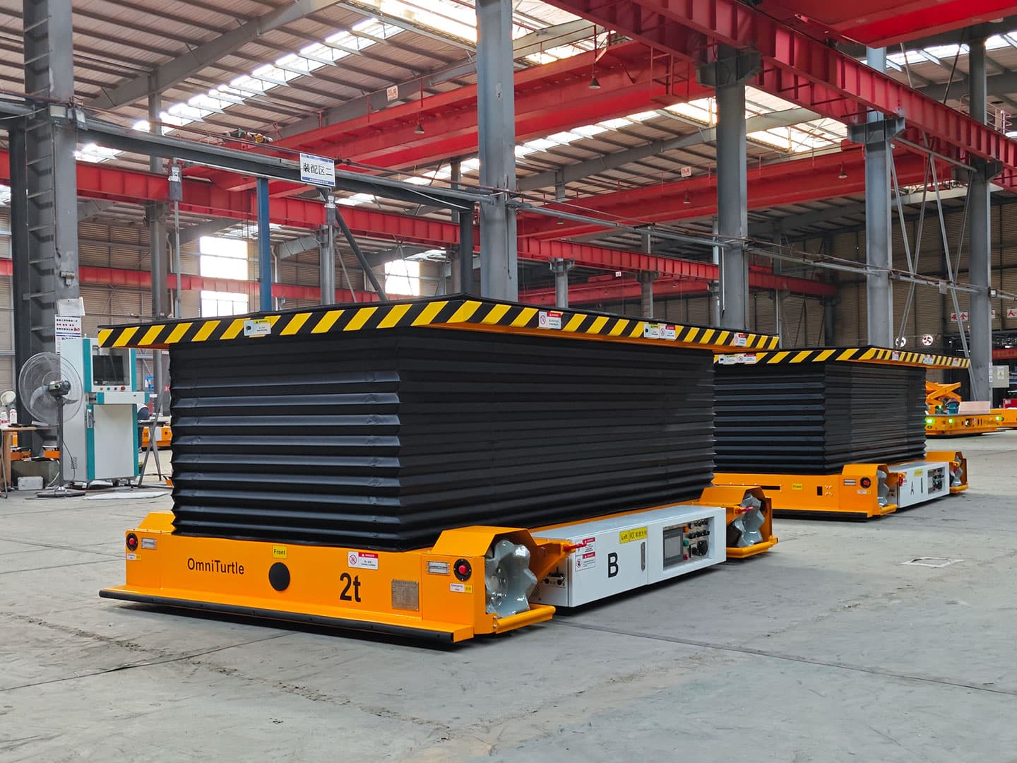 Application of 2-ton Synchronized Transport Vehicle for Underframe Component Dismantling & Insta-3