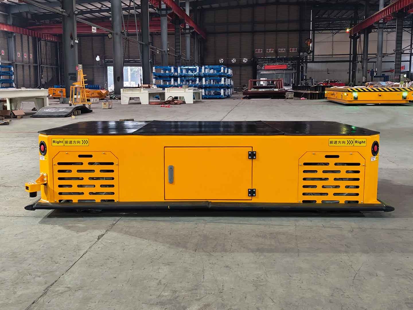 Application of 4t Mecanum Wheel AGV in Model Seismic Transport-2
