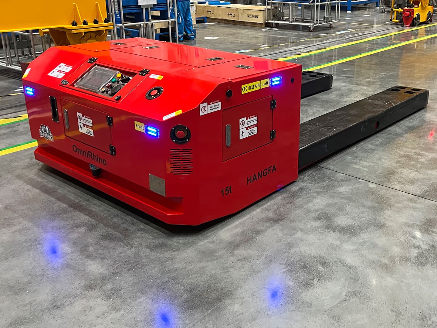 Application of 15-ton Heavy-Duty Electric Forklift in Material Handling-4