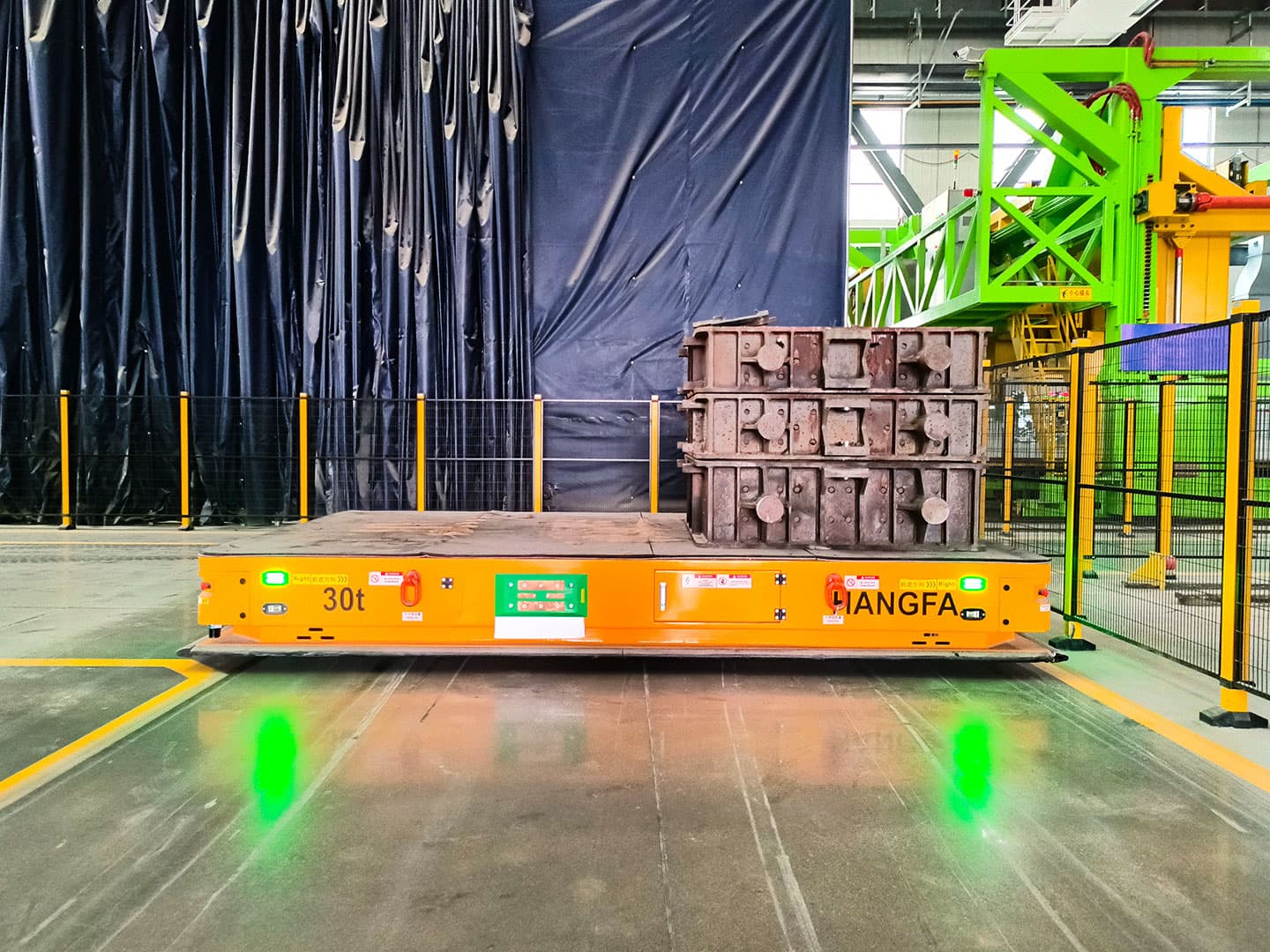 30t Backrest AGV Application for Workpiece Transfer-3