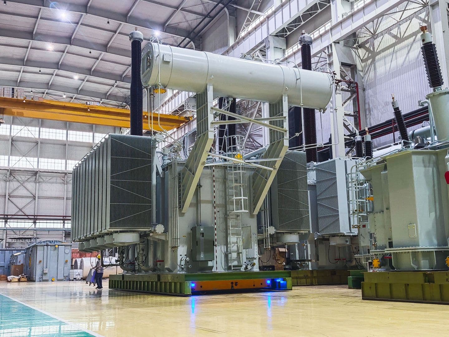 Application of 500t Wheeled Transporter for Transformer Transportation-3