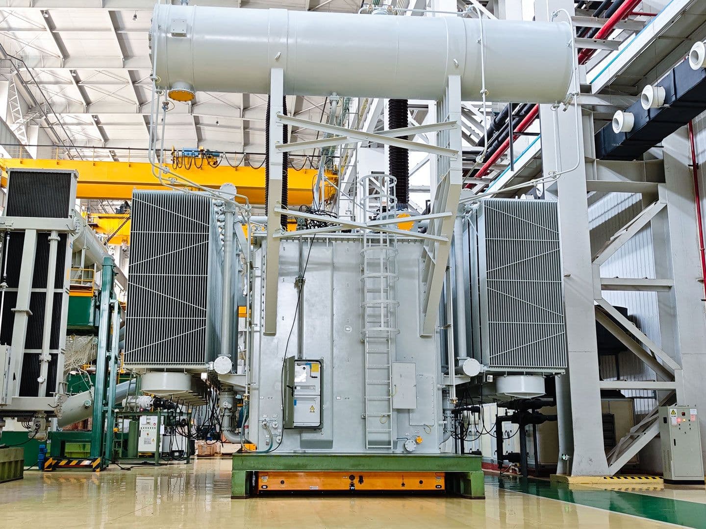 Application of 500t Wheeled Transporter for Transformer Transportation-4