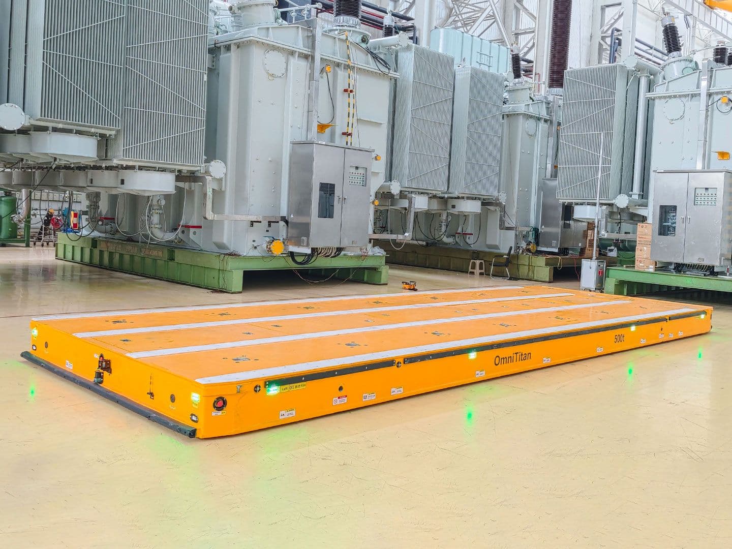 Application of 500t Wheeled Transporter for Transformer Transportation-5