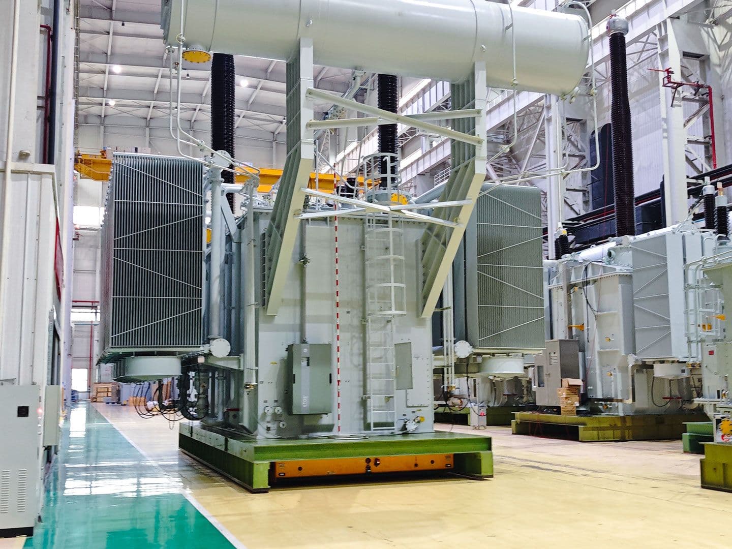 Application of 500t Wheeled Transporter for Transformer Transportation-1