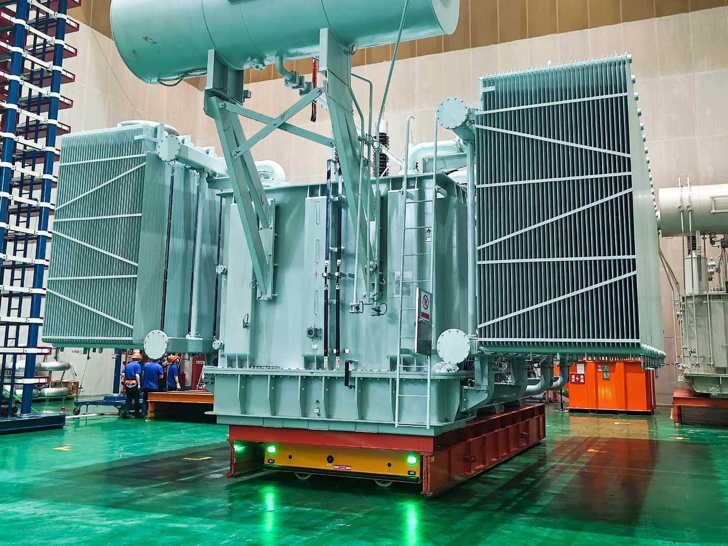 Application of 300-ton Heavy-Duty Transport Vehicle for Transformer Transfer-3