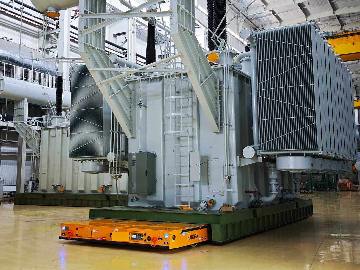 300t Dual-Vehicle Synchronized Heavy-Duty Transport Vehicle for Transformer Transportation-1