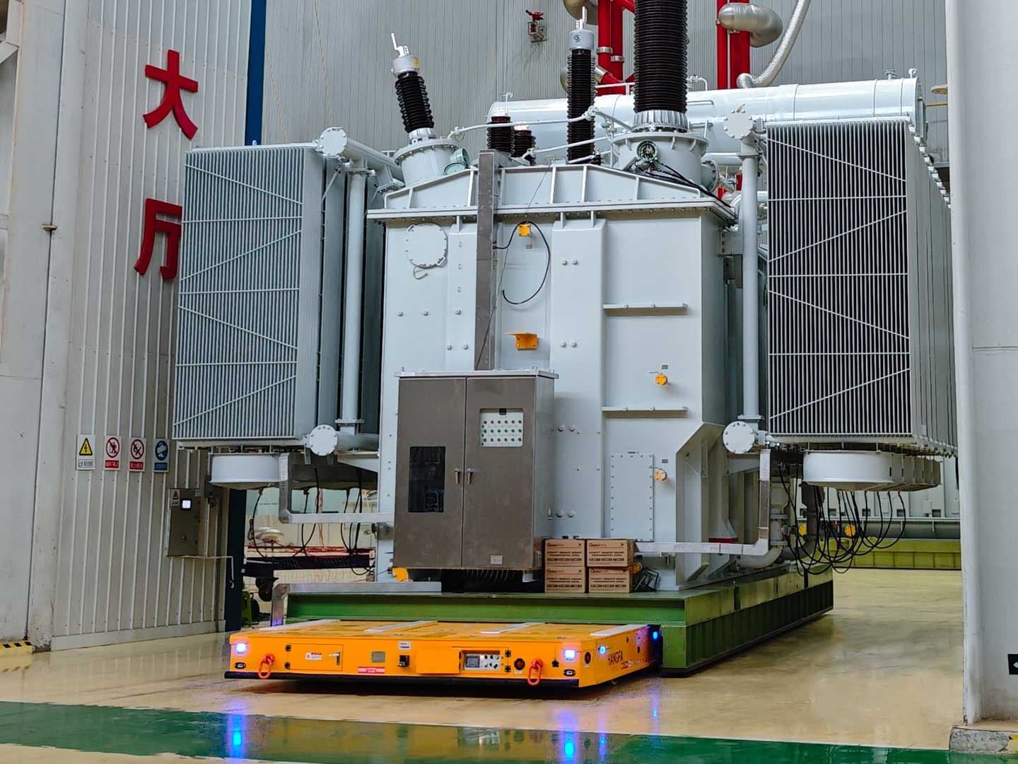 300t Dual-Vehicle Synchronized Heavy-Duty Transport Vehicle for Transformer Transportation-3