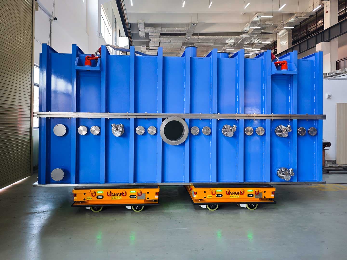 12t Tandem AGV for Component Transportation-0
