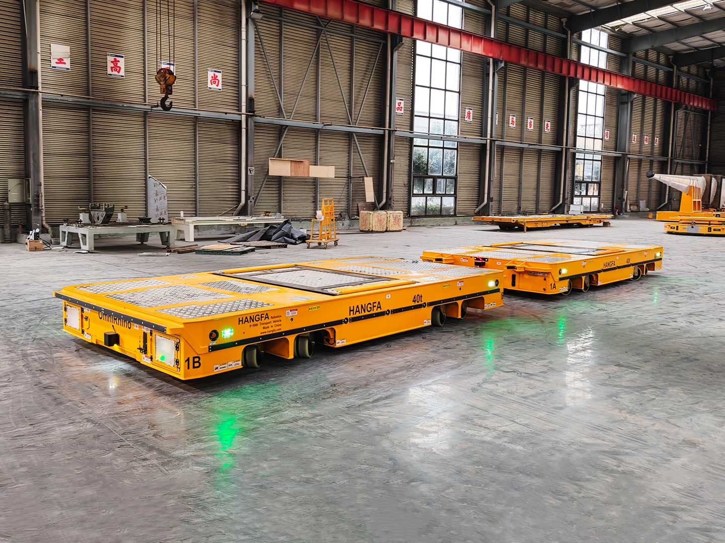 40t Dual-Vehicle Coordinated Wheeled Transport Vehicle Applied in Large Component Transfer-0
