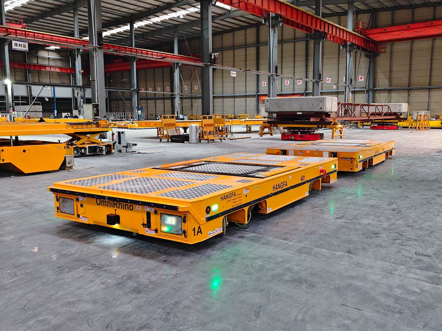 40t Dual-Vehicle Coordinated Wheeled Transport Vehicle Applied in Large Component Transfer-2
