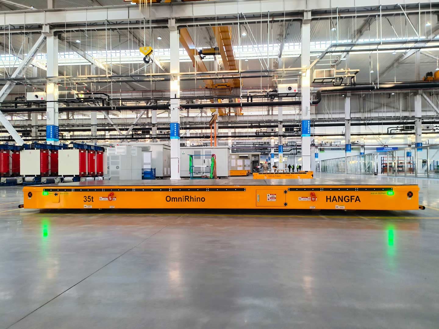 Application of 35t Omni-directional Transport Vehicle for Component Transfer-2