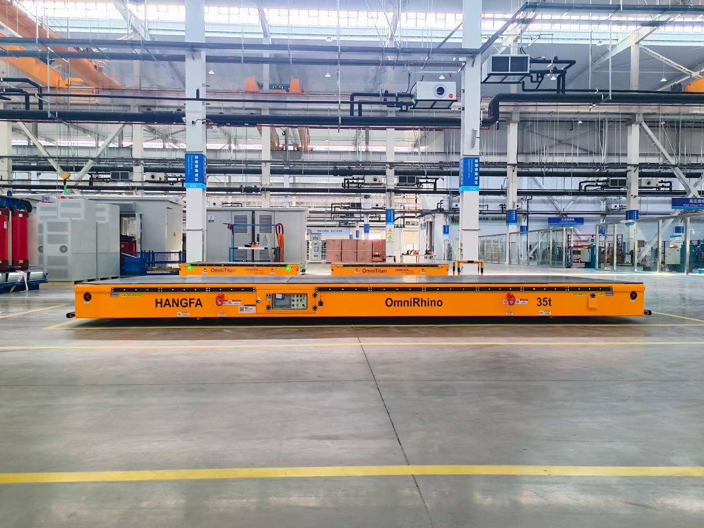 Application of 35t Omni-directional Transport Vehicle for Component Transfer-0