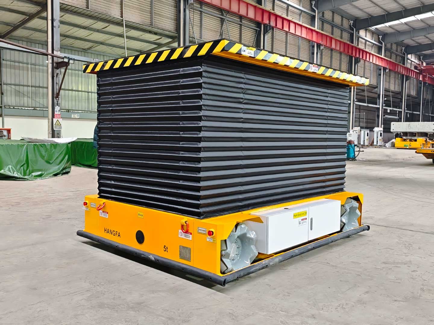 5t Omni-directional AGV for Under-Vehicle Lifting and Component Transfer-0