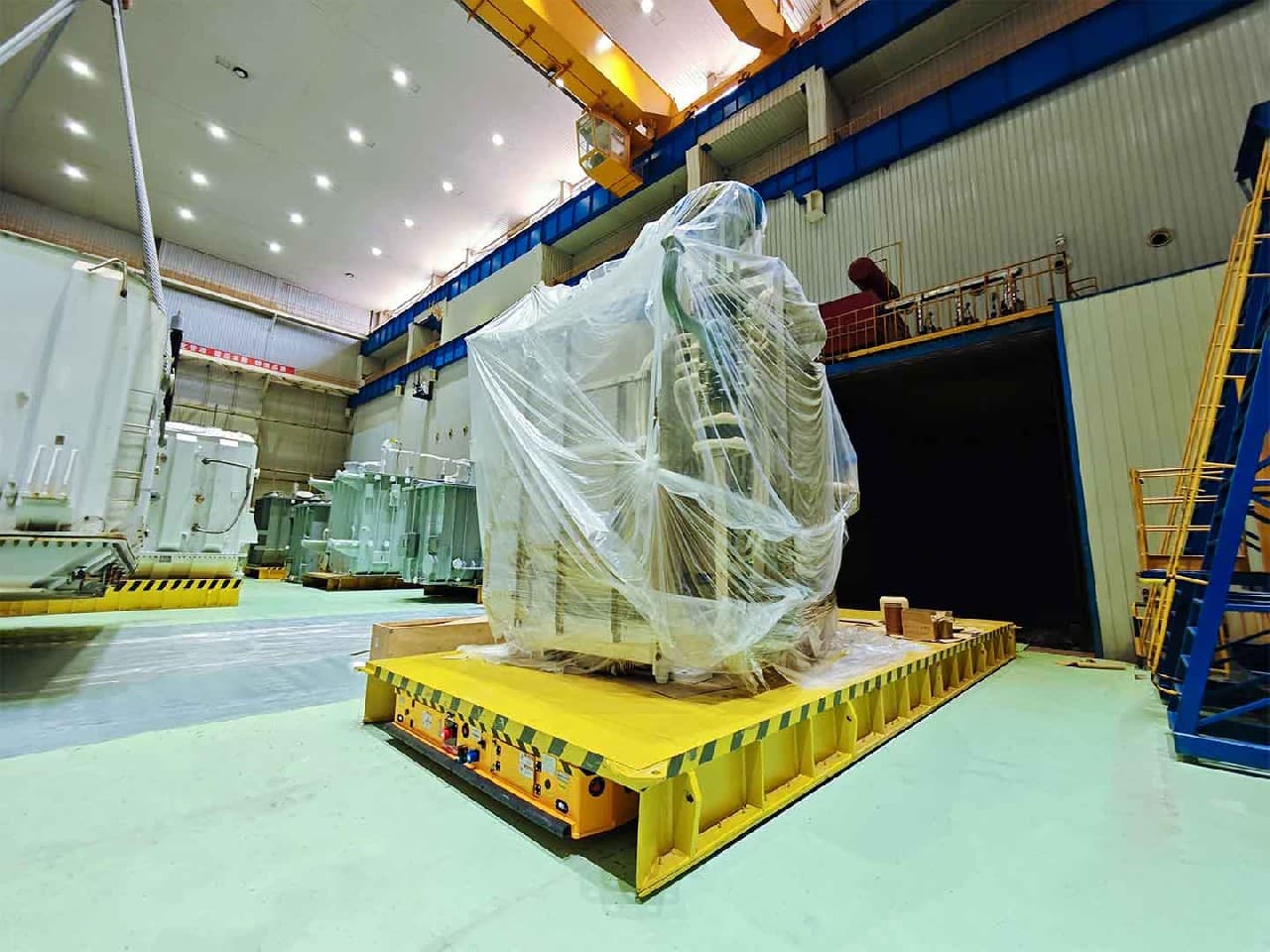 150t Heavy-Duty AGV for Transformer Transportation-0