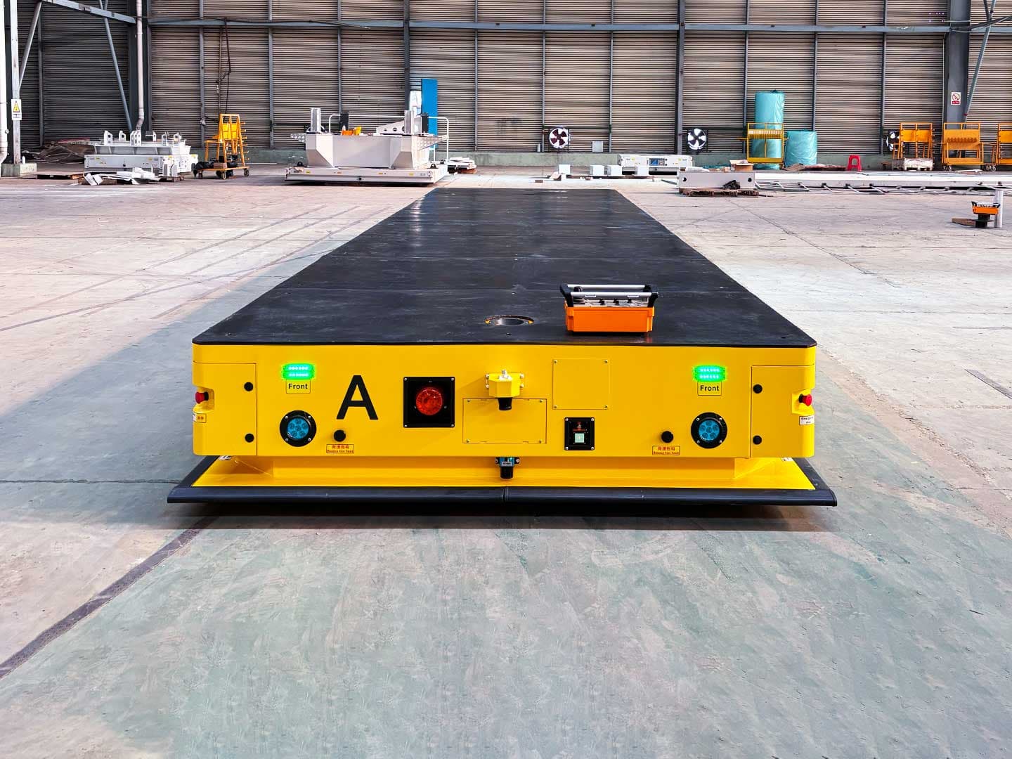 Application of 20t Coordinated AGV for Component Transportation-1