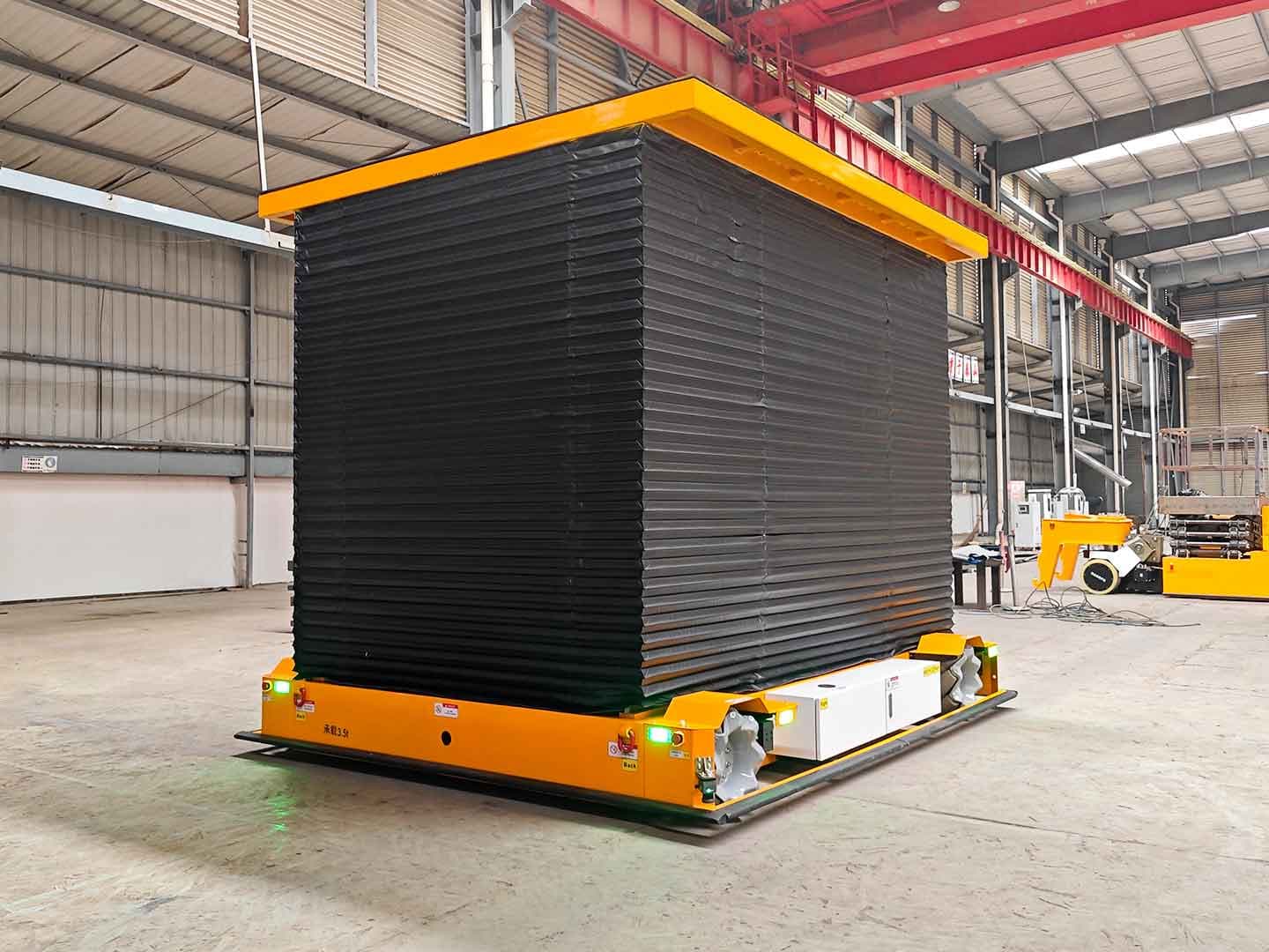 Application of 3.5t movable lifting platform for workpiece transportation-0