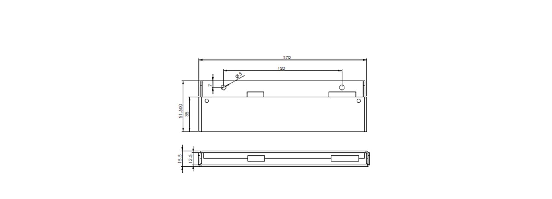 MNS-16 Magnetic Navigation SensorExterior Dimension