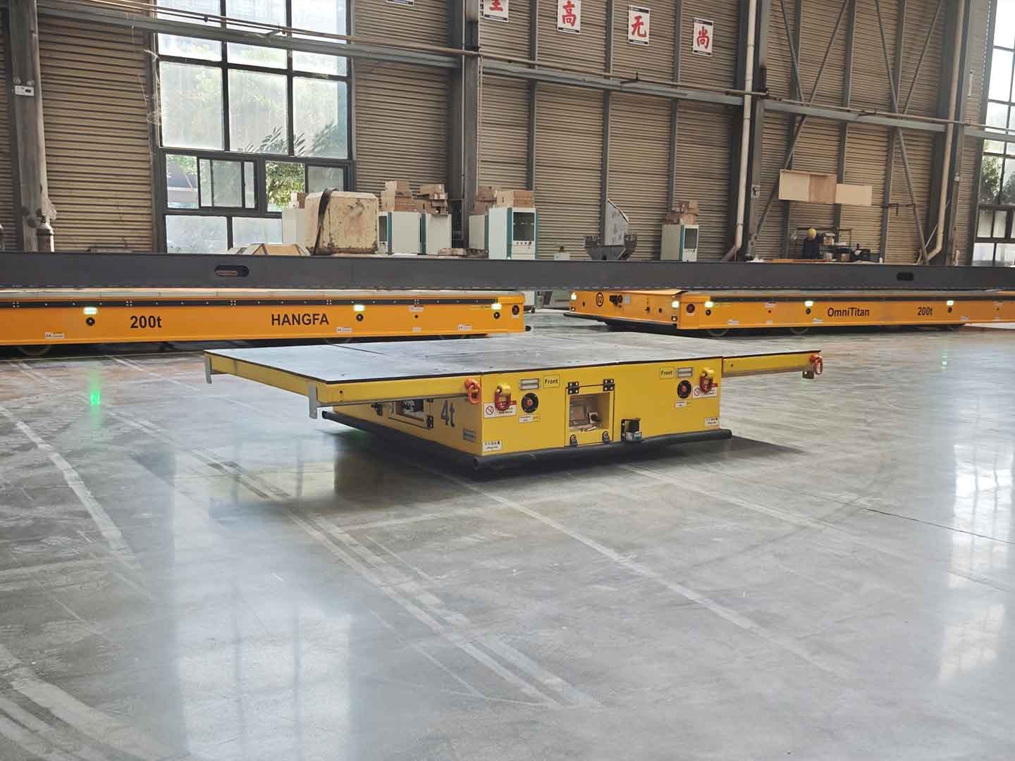 Применение AGV грузоподъемностью 4 т при транспортировке компонентов-3